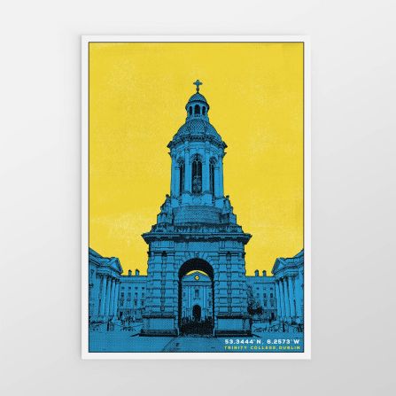 Trinity College Dublin Campanile Print - A3